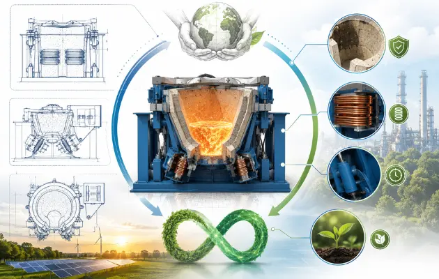 Energy-efficient induction furnace technology